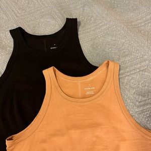 Everlane Organic Cotton Cutaway Tank